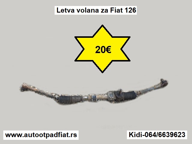 Letva volana za Fiat 126